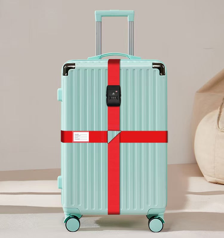 Bagageband med + kod. 3 st. 149 kr.